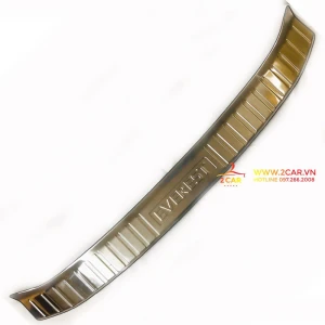 Ốp Chống Trầy Cốp Trong, Ngoài Xe Ford Everest 2017- 2019,2020, 2021 chất liệu Inox