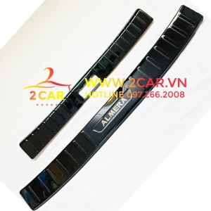 Ốp chống trày cốp trong, ngoài xe Nissan Almera chất liệu TITAN cao cấp, chống sước cốp Almera
