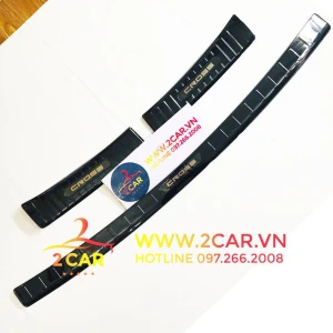 Ốp chống trầy cốp trong, ngoài xe Toyota Corolla Cross 2020- 2021- 2022 Hàng titan cao cấp