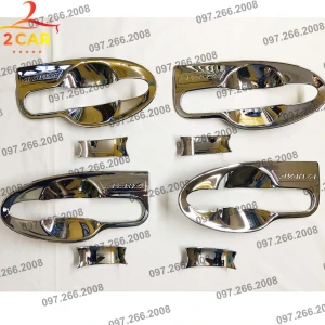 Ốp Hõm, Chén Cửa Xe Toyota Avanza 2019-2020 mạ crom cao cấp