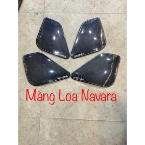 Ốp Màng Loa cánh cửa Titan Xe Nissan Navara 2017 2018 2019 2020 Cao cấp