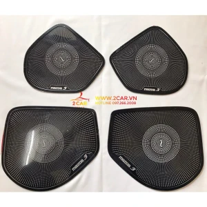 Ốp màng loa titan xe mazda 3 2016-2023 hàng cao cấp, ốp màng loa mazda3