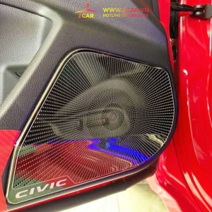 Ốp Màng Loa xe Honda Civic 2017- 2021 chất liệu Titan Cao Cấp