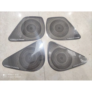 Ốp màng loa xe Toyota Cross 2020 2021 2022 chất liệu Titan cao cấp