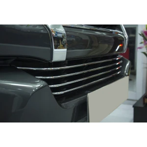 Ốp Mặt Ca Lăng, calang Dưới xe FORTUNER 2017 2018 2019 2020 2021 - Inox cao cấp