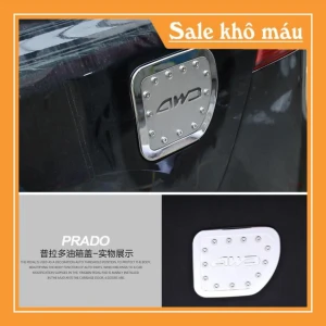 Ốp Nắp Bình Xăng xe Toyota Land Cruiser Prado hình ảnh thật
