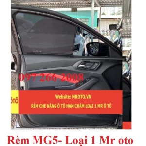 Rèm Che Nắng chống UV Xe MG5, MG 5- Hàng Loại 1 MR.ÔTÔ -Bảo Hành 24 tháng- Rèm dày, che nắng cực tốt
