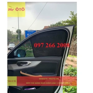 Rèm che nắng xe Baic Beijing X7 - Hàng Loại 1 - Mr Ô Tô- Bảo hành 24 tháng - rèm dày, có nam châm hít cao cấp