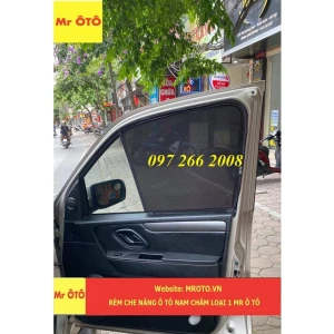 Rèm Che Nắng Xe Ford Escape - Hàng Loại 1 2CAR AUTO, vải dày, chống nắng tốt, dễ lắp đặt, vừa khít - Gờ cao su
