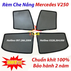 Rèm che nắng xe Mercedes V250, Rèm loại 1 cao cấp