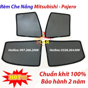 Rèm che nắng xe MITSUBISHI PAJERO SPORT 2009-2020 hàng loại 1 có nam châm