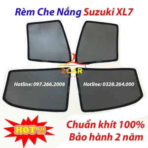 Rèm che nắng xe Suzuki XL7 / XL-7 / Ertiga 2019 2020 2021 2022 2023 có hút nam châm cao cấp