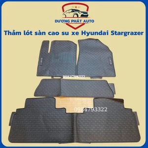 Thảm Lót Sàn Cao Su Xe Stargazer 2022- 2023 Sàn Cao Su Đúc không Mùi Mẫu Nissin cao cấp