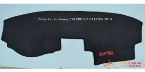 Thảm taplo nhung Chevrolet Captiva 2010