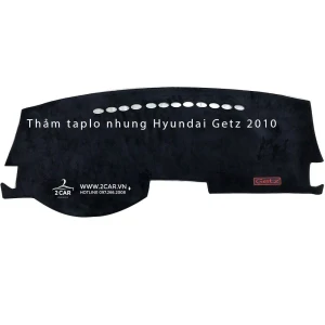 Thảm taplo nhung Hyundai Getz 2008-2010