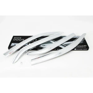 Vè che mưa mạ crom xe Fortuner form cũ đời 2006- 2016- Hàng Hàn Quốc