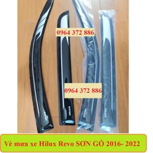 Vè Che Mưa Sơn gồ 2 màu Xe Hilux Revo đời 2016 2017 2018 2019 2020 2021 2022 2023 Hàng Cao Cấp nhất thị trường