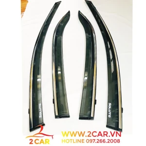 Vè che mưa xe Kia Soluto 2019- 2020- 2021- 2022- 2023 CHỈ MẠ crom cao cấp
