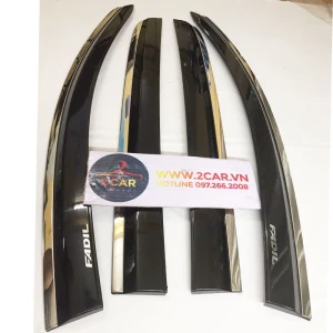 Vè che mưa xe Vinfast Fadil 2019- 2022, 2023 chỉ inox cao cấp