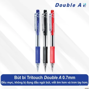 Bút bi Double A Trituoch ngòi 0.7mm hộp 12