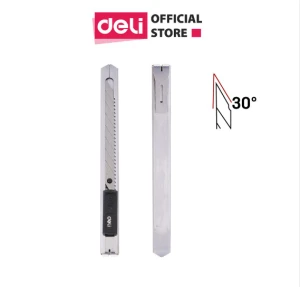 Dao rọc giấy inox 9mm E2034 Deli
