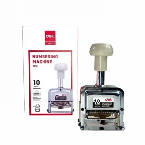 Dấu tự động 10 số E7510 Deli
