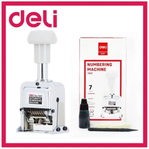 Dấu tự động 7 số E7507 Deli