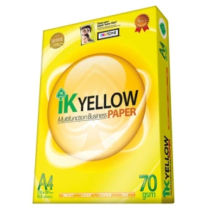 Giấy A4 IK Yellow định lượng 70