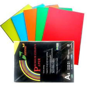 Giấy bìa Summer A4 trộn 5 màu