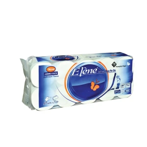 Giấy vệ sinh Elene xanh 10 cuộn 3 lớp không lõi