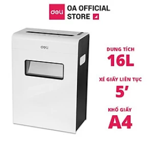 Máy hủy tài liệu E9921-EU Deli