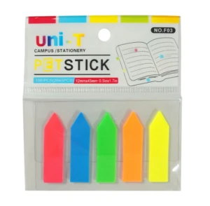 Phân trang 5 màu Nhựa Uni-T F03