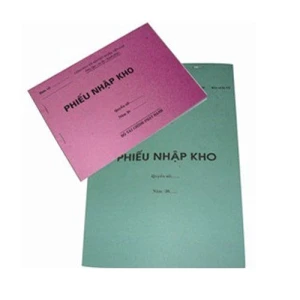 Phiếu nhập kho 2 liên A5 (100 tờ)