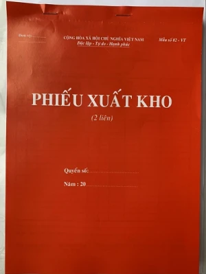 Phiếu xuất kho A4 ( 2 liên )
