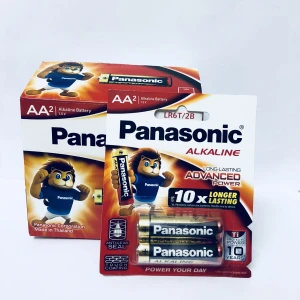 Pin Panasonic 2A Alkaline ( Vỉ 2 viên )