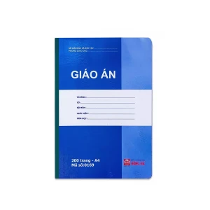 Sổ Giáo án, A4, 200tr, ĐL: 58/84