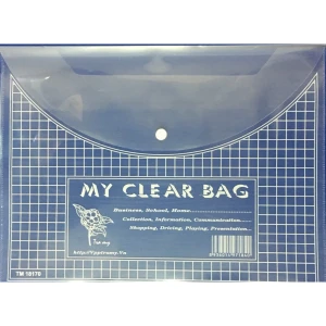 Túi clear khổ F dày (20 túi/tệp)