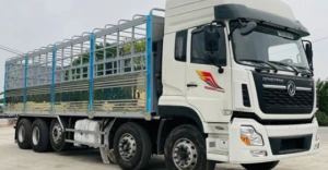 Xe Tải Dongfeng 5 Chân 10x4 Nóc Thấp Nóc Cao