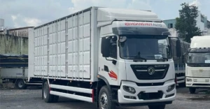 Xe Tải Dongfeng KR 220 Thùng Container dài 9M9 Chở 60 Mét Khối