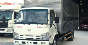 XE TẢI ISUZU 1.9 TẤN THÙNG KÍN DÀI 6M2