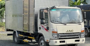 Xe Tải JAC N350 Plus E5 Thùng kín dài 5M2