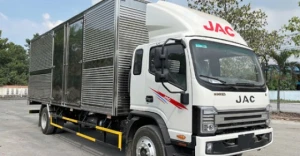 Xe Tải JAC N800 E5 Plus 8 Tấn Thùng Kín Dài 7M6 Cao 2M43