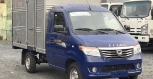 Xe Tải Kenbo Thùng Kín Dài 2M6 Có Cửa Hông 900Kg