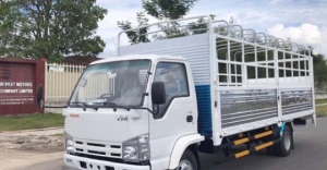 Xe Tải Thùng Bửng Nâng -Isuzu Vĩnh Phát 1T9