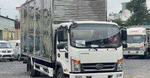 XE TẢI VEAM 3.5 TẤN CHỞ PALLET THÙNG DÀI 6M3 - CAO 2M54