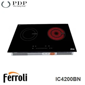 Bếp điện từ 2 vùng nấu Ferroli IC4200BN - bếp Ferroli