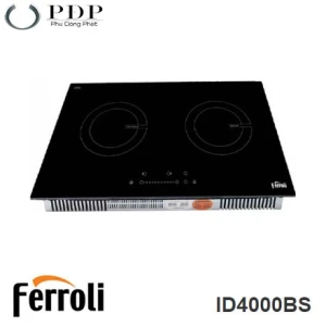 Bếp điện từ 2 vùng nấu Ferroli ID4000BS - bếp ferroli
