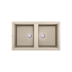 Chậu rửa chén Malloca BIANCO K-45062 bằng đá, chậu rửa Malloca giá rẻ