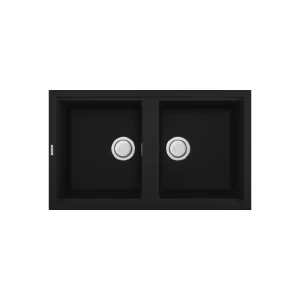 Chậu rửa chén Malloca NERO K-45040 bằng đá, chậu rửa chén Malloca giá rẻ