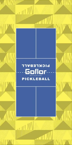Thảm pickleball xanh full